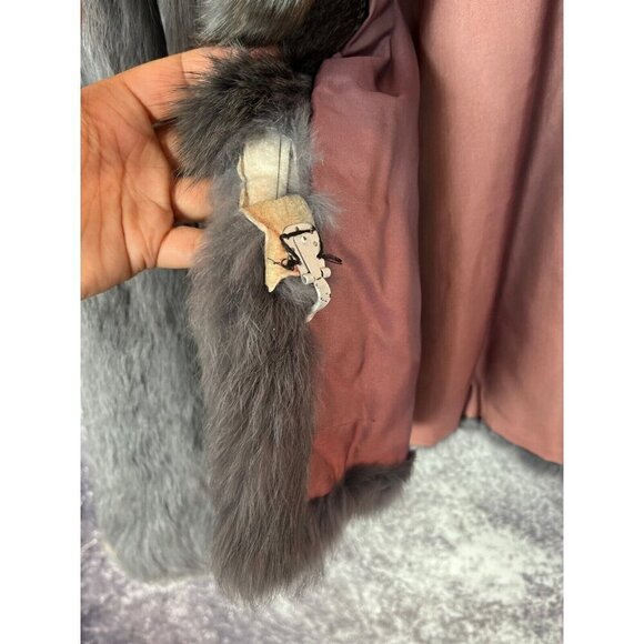 Vintage Switzer's Fur Coat Women's L Rabbit Old Money Luxury Formal Penny Lane - Picture 7 of 12
